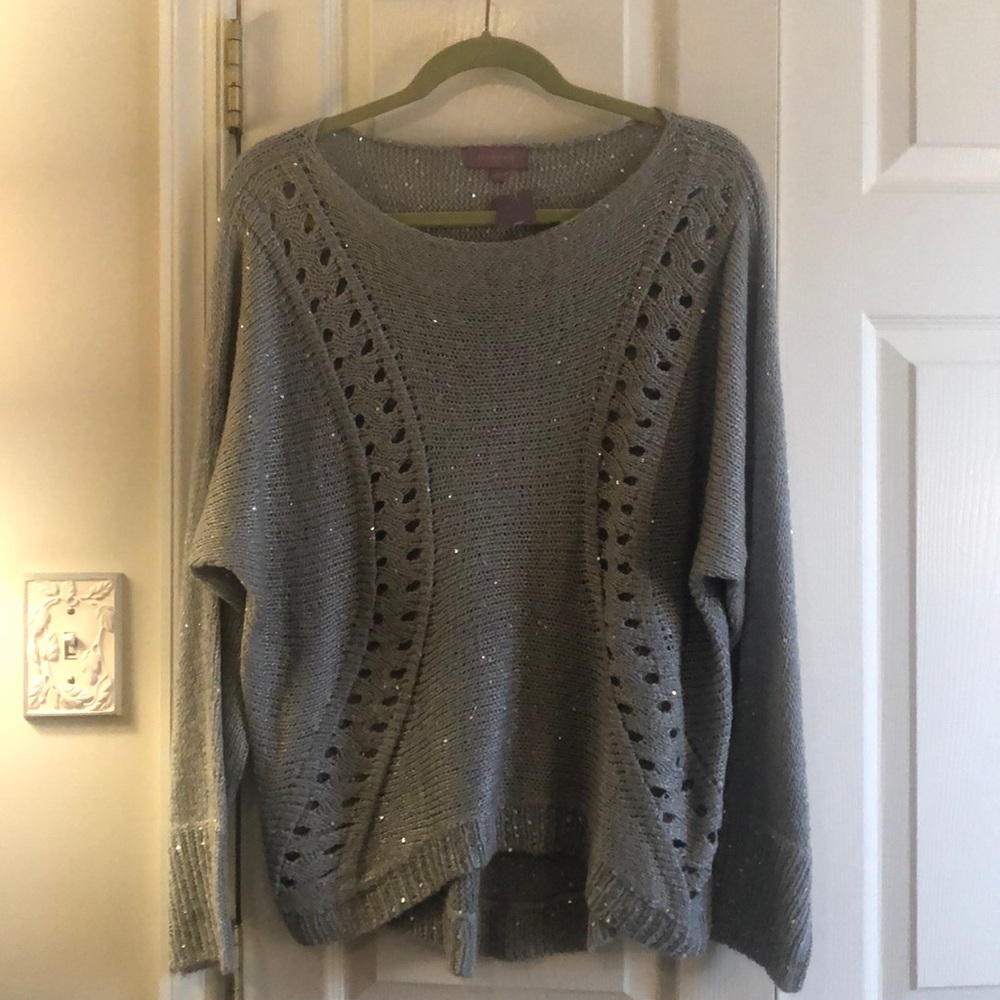 New with Tag, Harper gray sweater, large